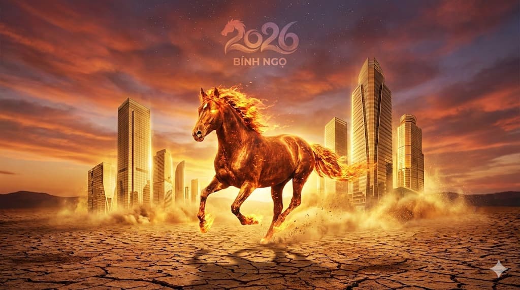 Năm 2026 Bính Ngọ (Hành Hỏa): Tại sao chuyên gia phong thủy nhận định là năm "Đại Cát" để mua Nhà Đất?