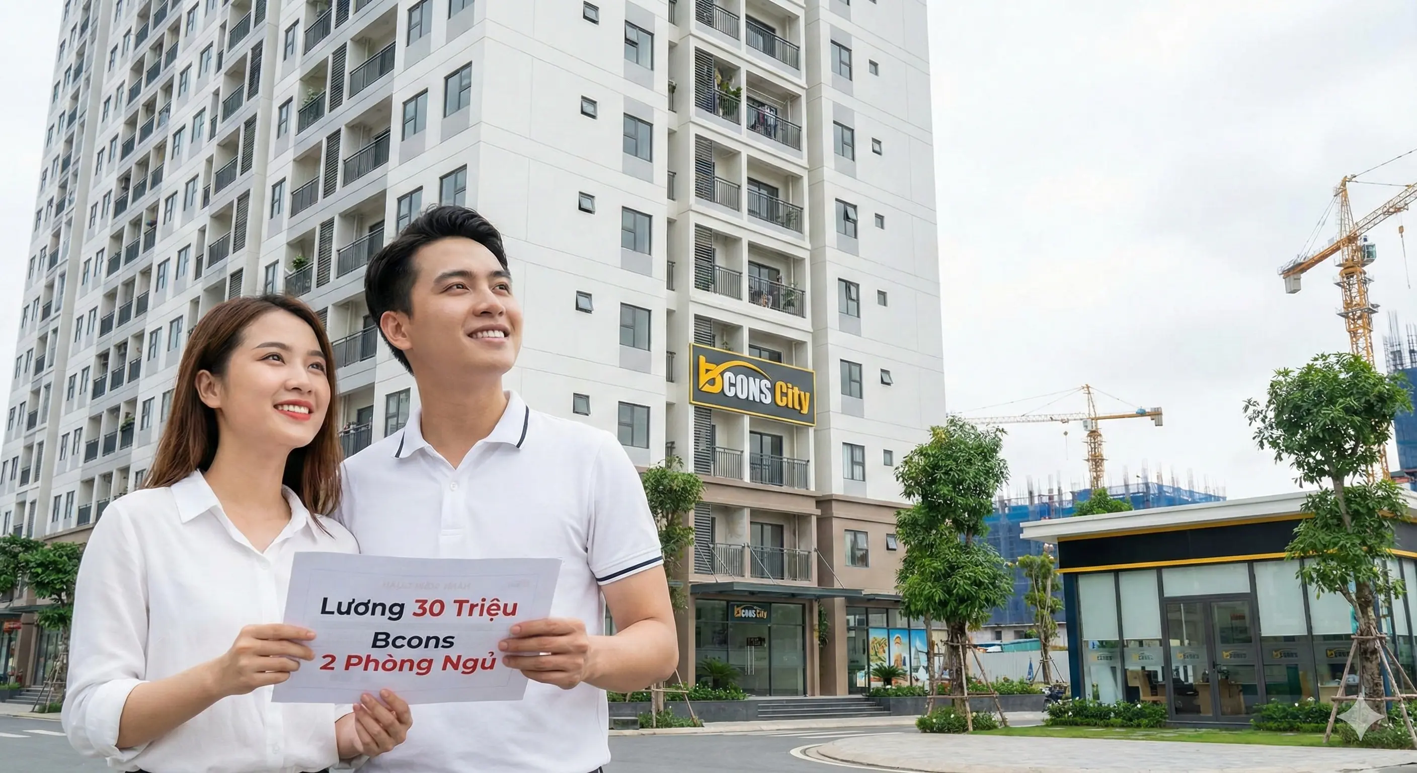 Bài toán tài chính 2026: Vợ chồng trẻ thu nhập 30 triệu/tháng mua căn hộ Bcons - Mạo hiểm hay Nước đi thông minh?